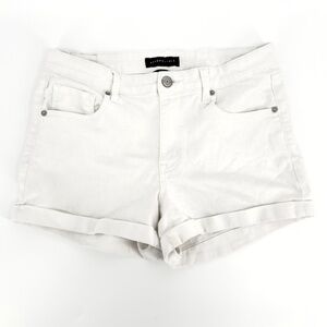 Aeropostale White Jean Shorts for Women